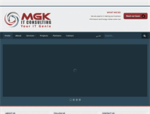 Tablet Screenshot of mgkitconsulting.com